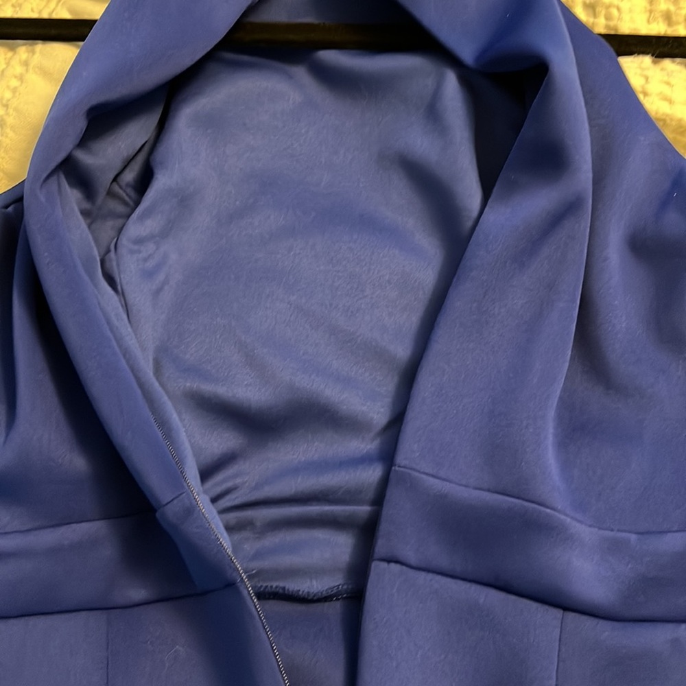 EnFocus studio - Royal blue, halter, Hi low mid dress, size 8 NWT - Picture 9 of 10